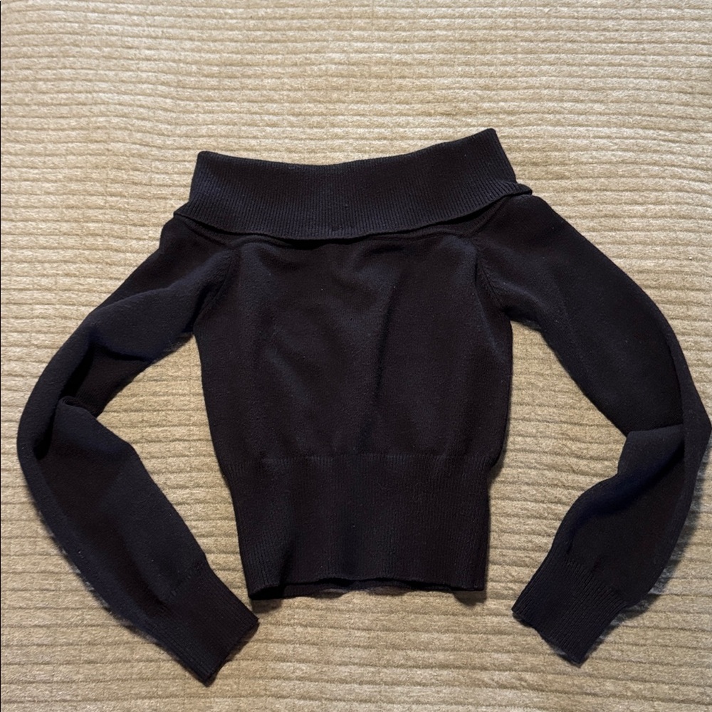 Bershka Black Knit Sweater